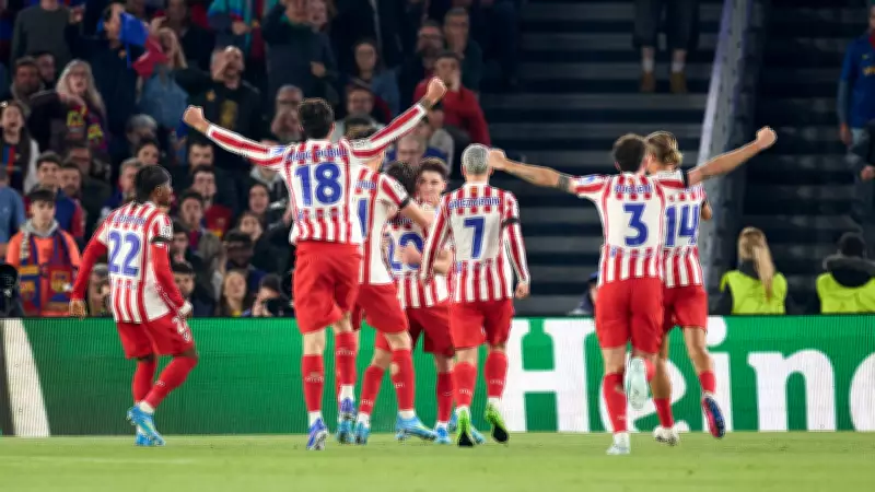 Şampiyonlar Ligi'nde Atletico Madrid, Barcelona'yı 2-0 Mağlup Etti
