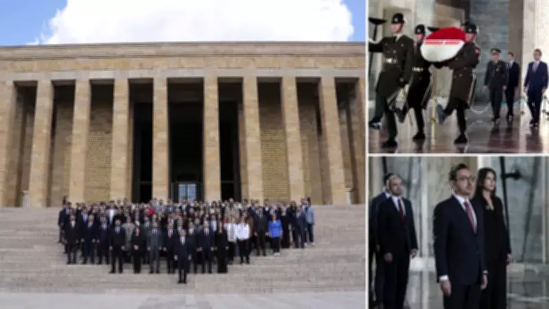Anadolu Ajansı, 106. Yılında Anıtkabir'de Atatürk'ü Andı
