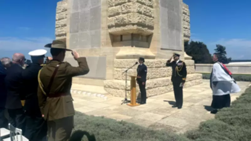 Çanakkale Kara Savaşları'nın 111. Yılında Fransız ve İngiliz Anıtlarında Anma