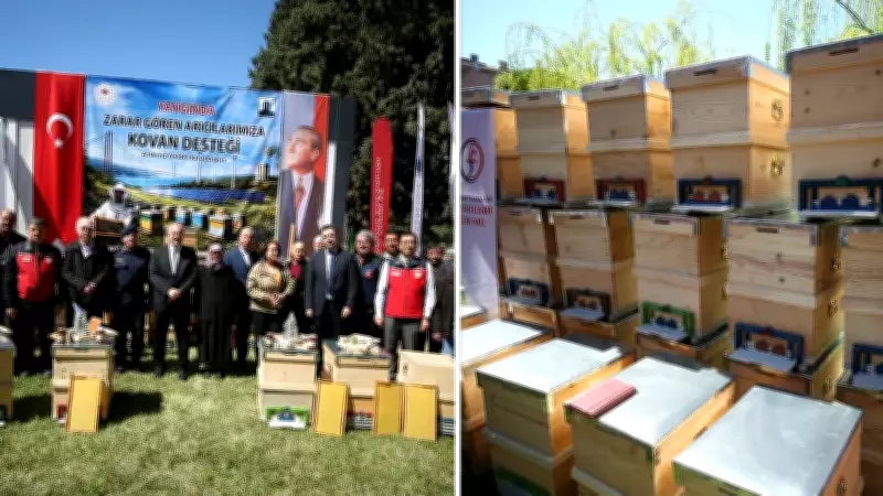 Çanakkale'de Orman Yangını Sonrası Arıcılara 7 Milyon Liralık Kovan Desteği