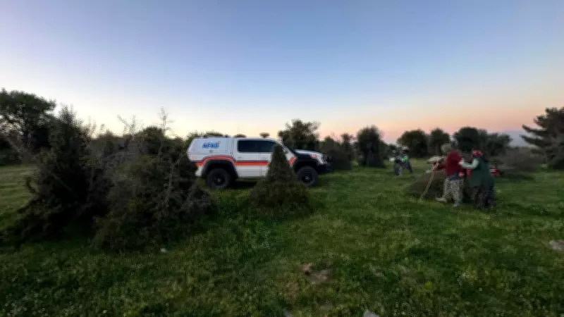 Çanakkale'de ormanda kaybolan kişi için arama çalışması başlatıldı