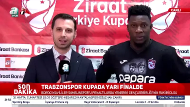 Andre Onana: Ben Hazır Doğmuş Birisiyim! Trabzonspor'un Yıldızından Açıklamalar
