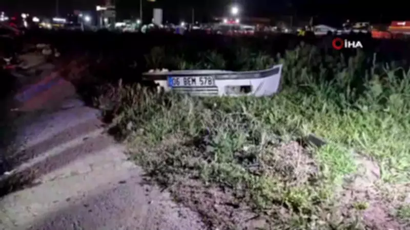 Ankara Gölbaşı'nda kontrolden çıkan otomobil takla attı: 1 ölü, 2 yaralı