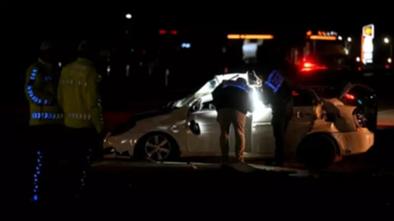 Ankara-Samsun Yolunda Feci Kaza: Kontrolden Çıkan Araç Tır Şoförüne Çarptı, 1 Ölü