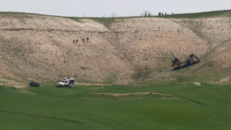 Ankara'da kaza kırıma uğrayan CH-47 helikopterinde inceleme sürüyor