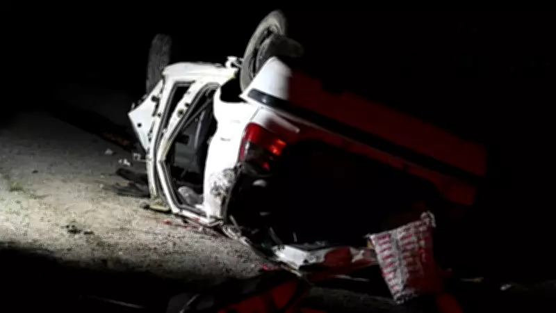 Ankara'da otomobil takla attı: 1 ölü, 2 yaralı