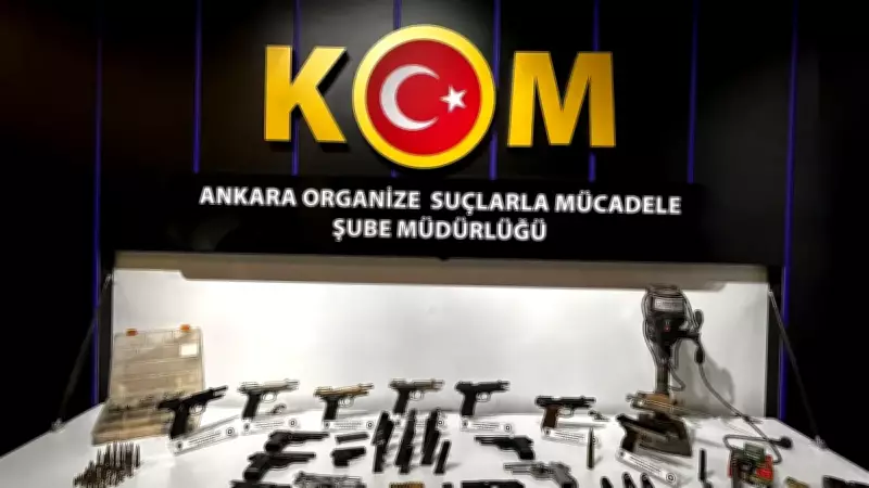 Ankara'da Silah Kaçakçılığı Operasyonu: 4 Tutuklama