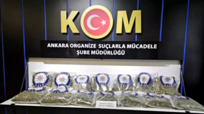 Çankaya'da Operasyon: 25 Kilo Skunk Ele Geçirildi, 2 Gözaltı