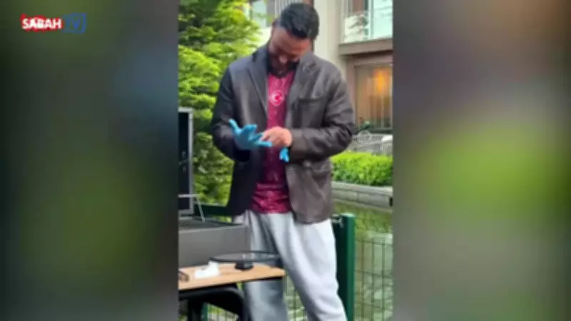 Anıl Altan 'Yakışıklı Mangalcı' Oldu, Takipçilerini Güldürdü