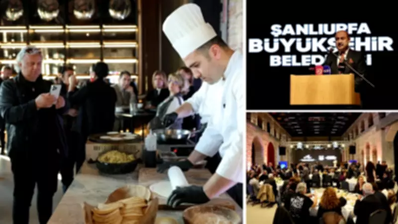 Şanlıurfa 2029 Dünya Gastronomi Şehri Adaylığını Lansmanla Duyurdu
