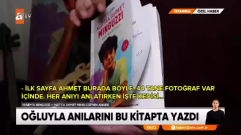 Anne Yasemin Minguzzi'den Oğlu Mattia İçin Duygu Dolu Kitap: 'Çiçeğim'