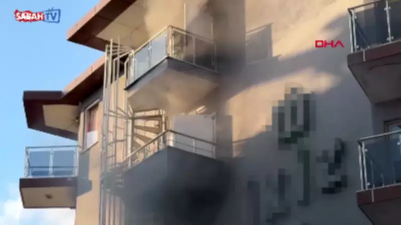 Antalya Alanya'da Tadilattaki Otelde Yangın: Maddi Hasar Meydana Geldi