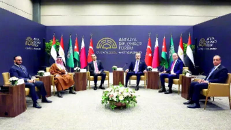 Antalya Diplomasi Forumu'nda Gazze, Balkanlar ve TDT Görüşmeleri Yoğunlaştı