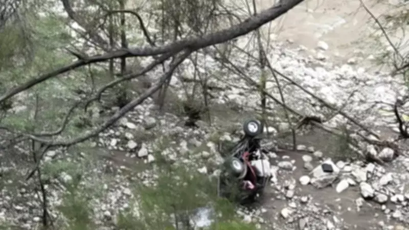 Antalya'da ATV Dere Yatağına Devrildi, Sürücü Hayatını Kaybetti