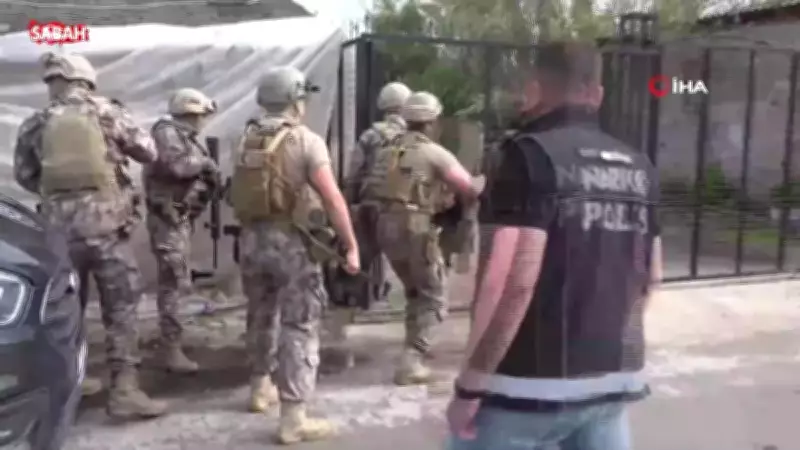 Antalya'da Büyük Narkotik Operasyonu: İl Emniyet Müdürü Sahada, 22 Tutuklama