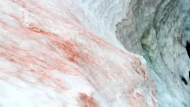 Antarktika'daki 'Kan Şelalesi' Gizemi Çözüldü: Basınç Değişimleri Nedeni