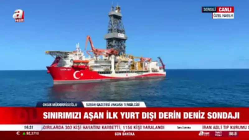 Çağrı Bey Derin Deniz Gemisi Somali'de İlk Petrol Aramasına Başlıyor