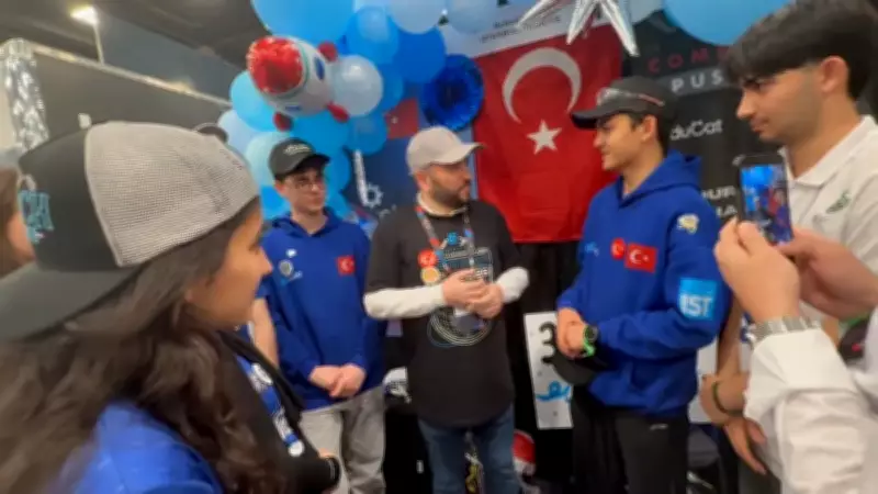 Arnavutköylü gençler ABD'de robot şampiyonasında Türkiye'yi temsil etti