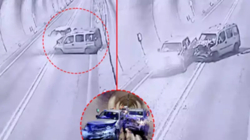 Artvin’de korkunç kaza: Tünelde kafa kafaya çarpışma, 7 yaralı