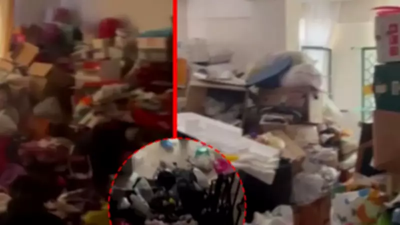 Avcılar'da Şok Eden Görüntü: 4 Daireden 3 Kamyon Dolusu Çöp Çıkarıldı