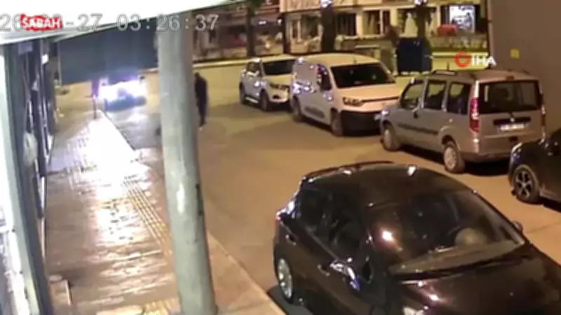 Bafra'da Kameralara Yansıyan Dehşet: Darbeden Kişiye Kurşun Yağdırıldı