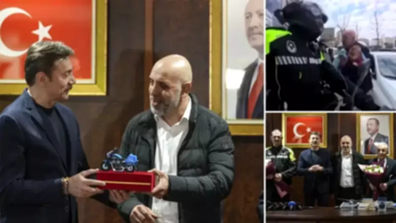 Bahçelievler'de Zabıta Ekibi, 3 Aylık Bebeği Motosikletle Hastaneye Yetiştirdi ve Ödüllendirildi