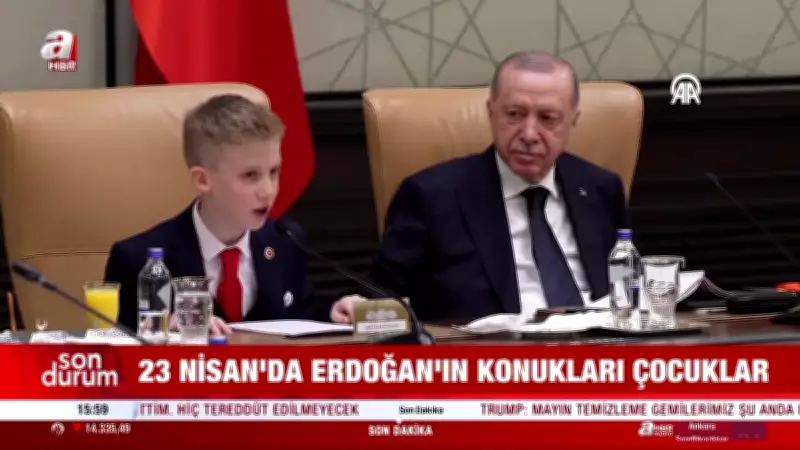 Başkan Erdoğan 23 Nisan'da çocuklarla buluştu