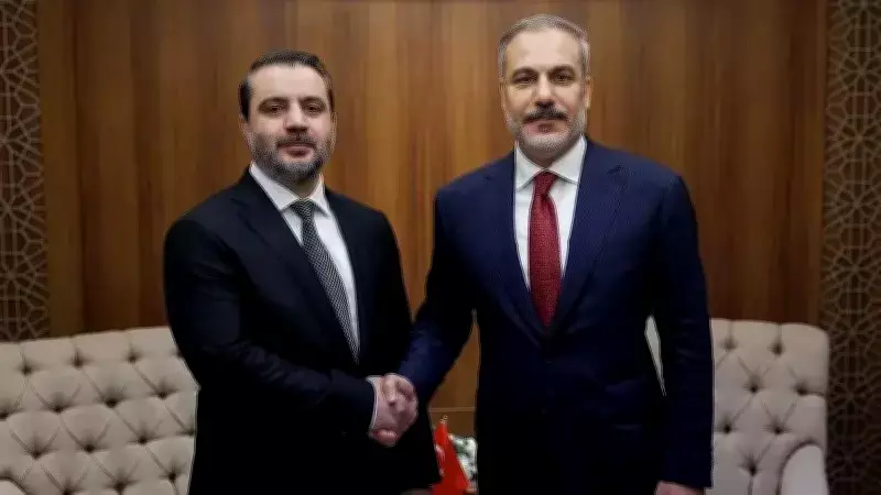 Bakan Fidan, Suriyeli Mevkidaşı Seybani ile Bölgedeki Savaşı Değerlendirdi