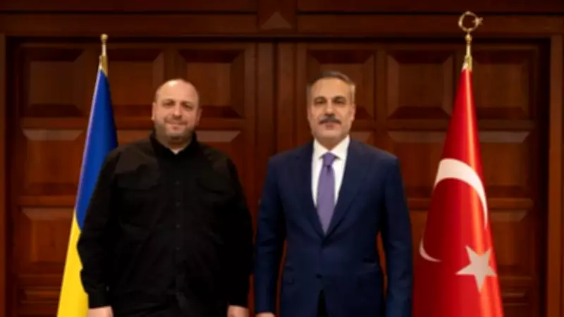 Bakan Fidan, Ukraynalı Umerov ile Ankara'da kritik görüşme yaptı