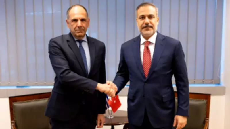 Bakan Fidan, Yunan Mevkidaşı Gerapetritis ile Görüştü