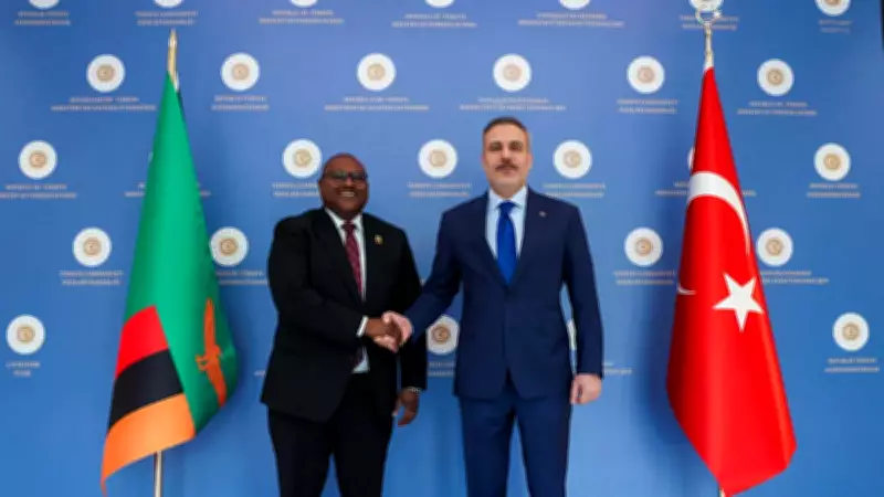 Bakan Fidan, Zambiyalı Mevkidaşı Haimbe ile Ankara'da Görüştü ve Protokol İmzaladı