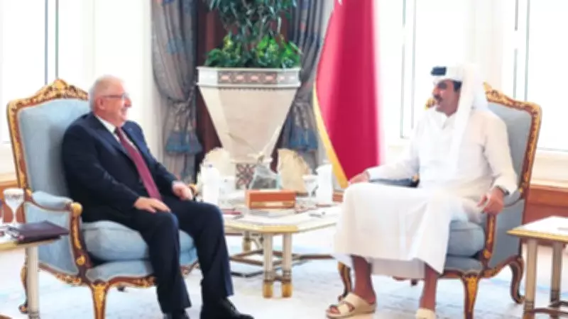 Bakan Güler, Katar Emiri Es Sani ile Doha'da Görüştü