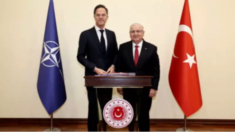 Bakan Güler, NATO Genel Sekreteri Mark Rutte ile Ankara'da Görüştü