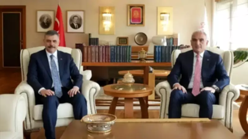 Bakan Çiftçi, Ersoy'u Ziyaret Etti: Kültürel Miras ve Güvenlik Ele Alındı