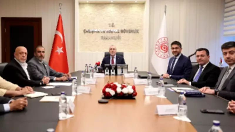 Bakan Işıkhan, HAK-İŞ ve Suriye Sendikaları Lideri ile Görüştü