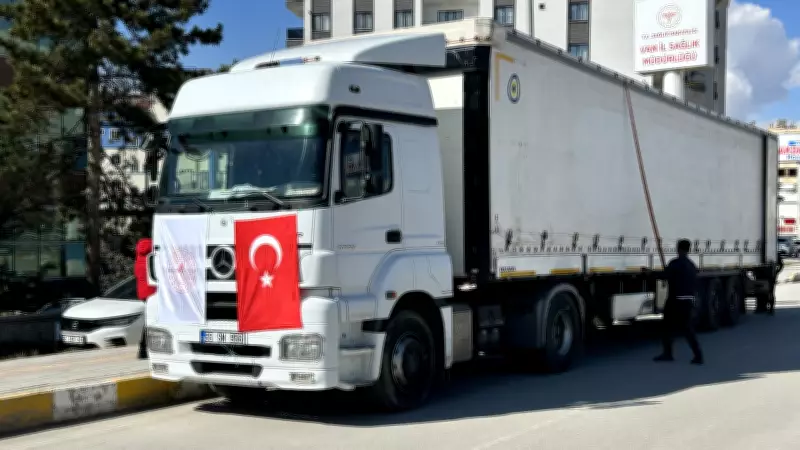 Bakan Memişoğlu Duyurdu: İran'a 6 TIR İlaç ve Tıbbi Malzeme Yardımı Gönderiliyor