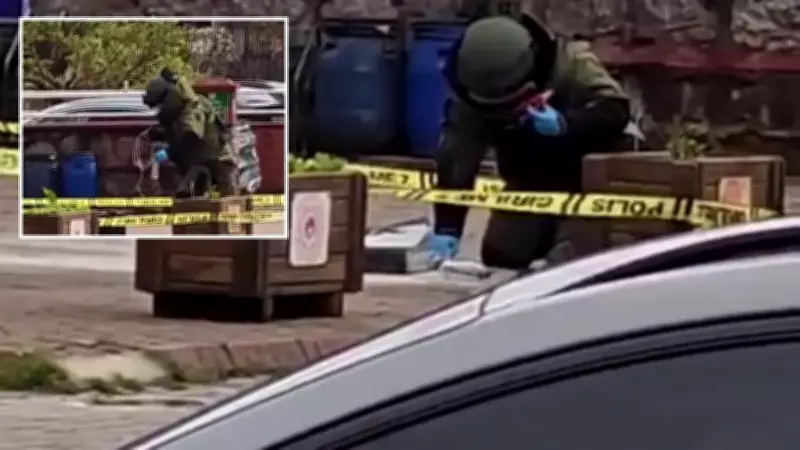 Bartın'da 'Bombam Var' Diye Bağıran Şahıs Gözaltına Alındı, Çanta Patlatıldı