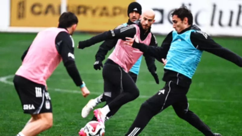 Beşiktaş, Antalyaspor Maçı Hazırlıklarını Yoğun Şekilde Sürdürüyor