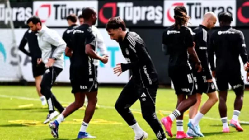 Beşiktaş, Antalyaspor Maçı Öncesi Taktik ve Kondisyon Çalışması Yaptı