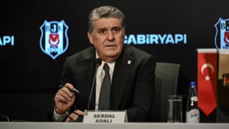 Beşiktaş Başkanı Serdal Adalı'dan MHK'ya Sert Tepki: 'Utanmaları Varsa İstifa Ederler'
