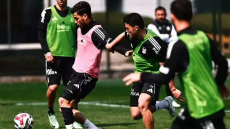 Beşiktaş, Fenerbahçe Derbisi İçin Antrenmanlara Hız Verdi