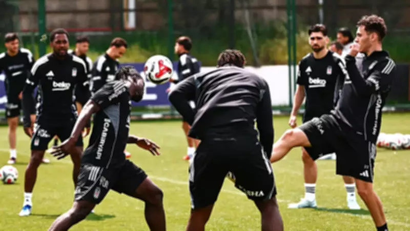 Beşiktaş, Gaziantep FK maçı hazırlıklarını tamamladı