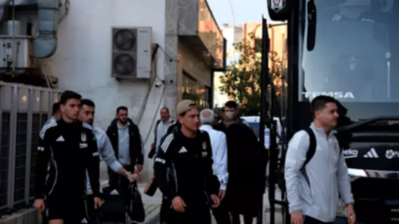 Beşiktaş Kafilesi Gaziantep’e Geldi, Maç Yarın 20.00’de