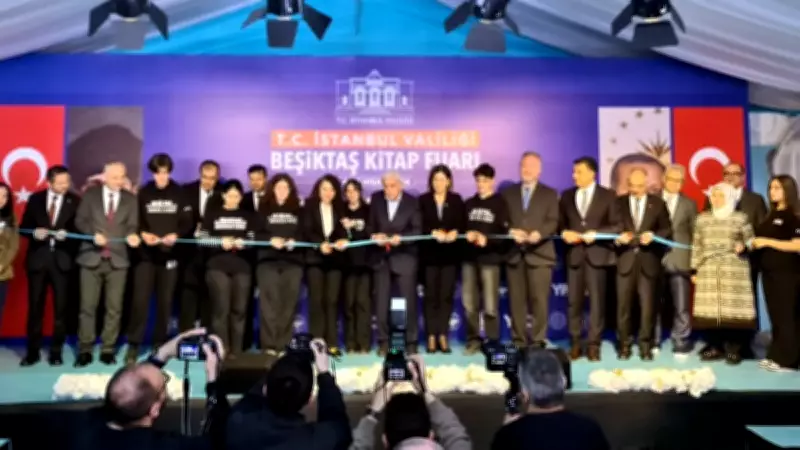 Beşiktaş Kitap Fuarı Dualarla Açıldı: 'Ben Okuyorum İstanbul Okuyor' Projesi Meydanda
