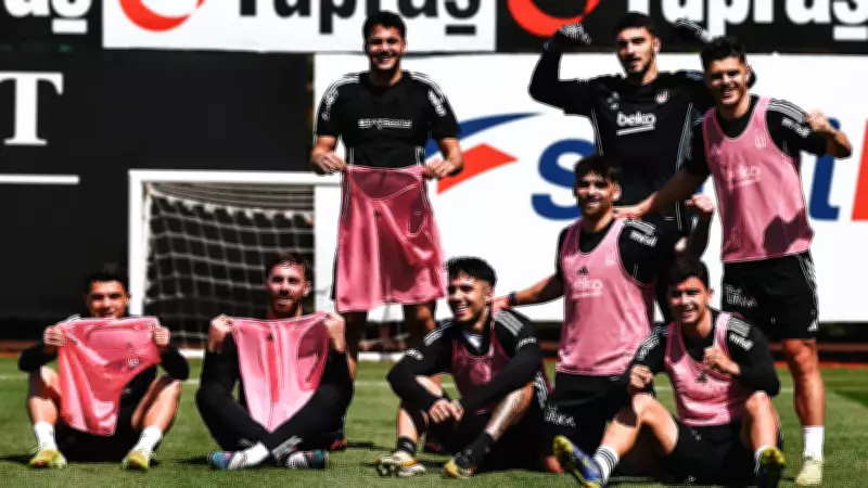 Beşiktaş, Samsunspor Maçı Hazırlıklarını Nevzat Demir Tesisleri'nde Sürdürüyor