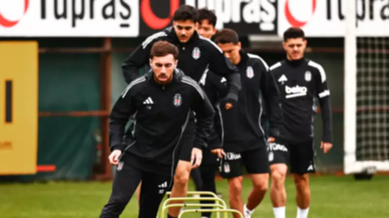 Beşiktaş, Samsunspor Maçına Hazırlanıyor: Sergen Yalçın Yönetiminde Taktik Çalışması
