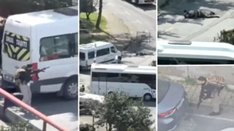 Beşiktaş'ta DEAŞ'lı Teröristlerin Saldırısı: 1 Ölü, 2 Yaralı, 2 Polis Hafif Yaralı