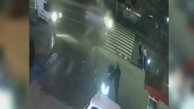 Beşiktaş'ta Üniversiteli Genç Kızın Ölümüne Neden Olan Kazanın Görüntüleri Ortaya Çıktı