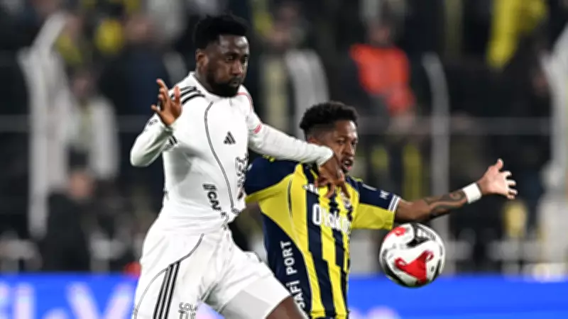Beşiktaş'ta Wilfred Ndidi, Fenerbahçe Derbisinde Gördüğü Sarı Kartla Cezalı Duruma Düştü