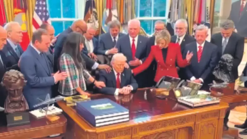 Beyaz Saray'da Evanjelik Kuşatması: Trump, Hz. İsa'ya Benzetildi